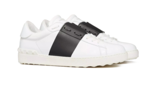 VLTN Sneaker Open Black Strip