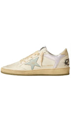 Ball Star stella rosa e azzurra e talloncino beige