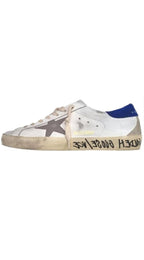 carpe sneakers uomo vintage superstar 11554 bianco, blu