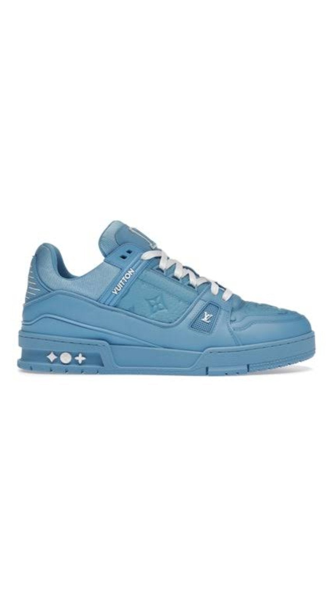 LV TRAINER BLUE EMBOSSED