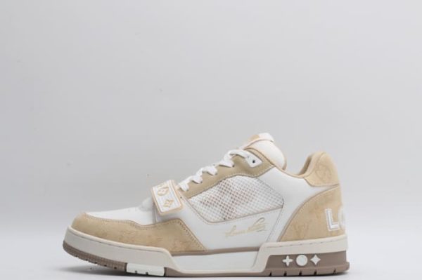 Trainer Beige White