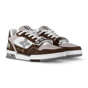 Trainer Brown Monogram Mesh