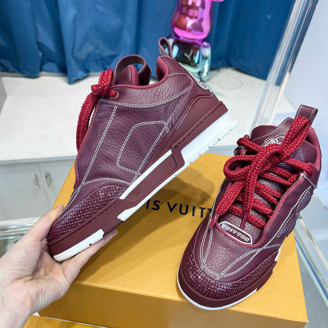 Skate Bordeaux Red