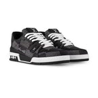 Trainer Plaid Black White