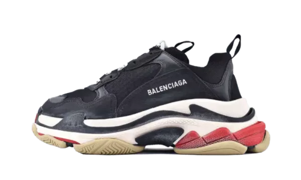 BLNCG TRIPLE S Black White Red