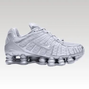 Shox  tl silver white