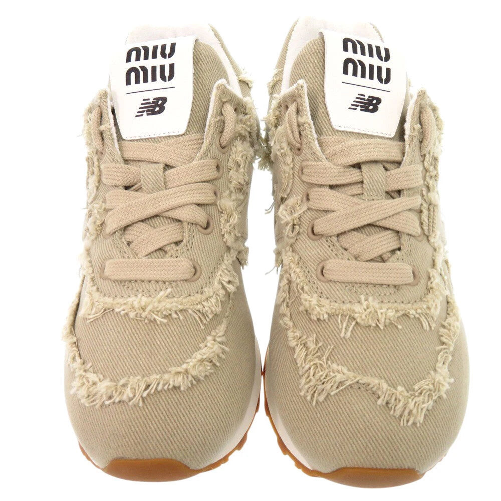 Miu Miu x NB 574 denim sneakers ll