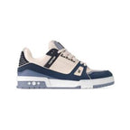 Trainer Navy Beige Mesh